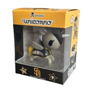 Tokidoki x MLB‎ Baseball San Diego Padres Unicorno Vinyl Figure Toy Collectible